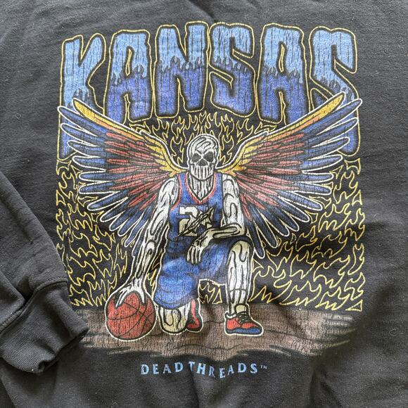 Dead Threads Unisex M Kansas City Crewneck Black - Picture 2 of 6